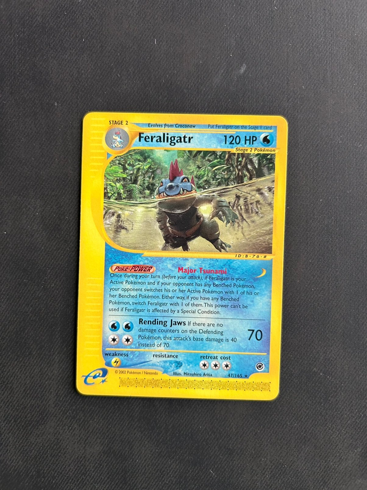Feraligatr 47/165, Ophalen of Verzenden, Zo goed als nieuw