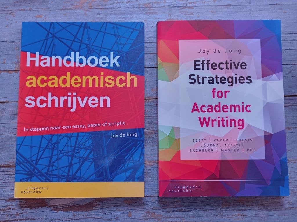 Joy de Jong, Handboek Academisch Schrijven, Joy de Jong, Ophalen of Verzenden, Gamma, WO
