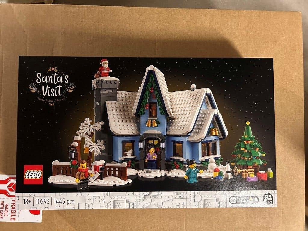 LEGO 10293 Santa's Visit - Kersthuis Winter Village, Ophalen, Lego, Nieuw, Ongeopend/sealed
