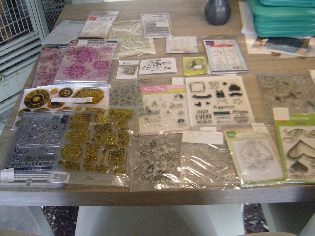 div siliconenstempels oa artemio bassic grey, Ophalen of Verzenden, Zo goed als nieuw, Clearstamp