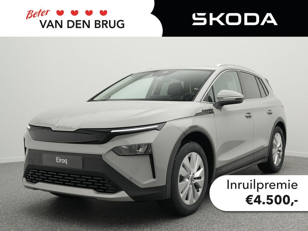 Skoda Elroq Business Edition 85 | Trekhaak | Stoelverwarming, Auto's, Skoda, Automaat, Leder en Stof, 286 pk, Nieuw