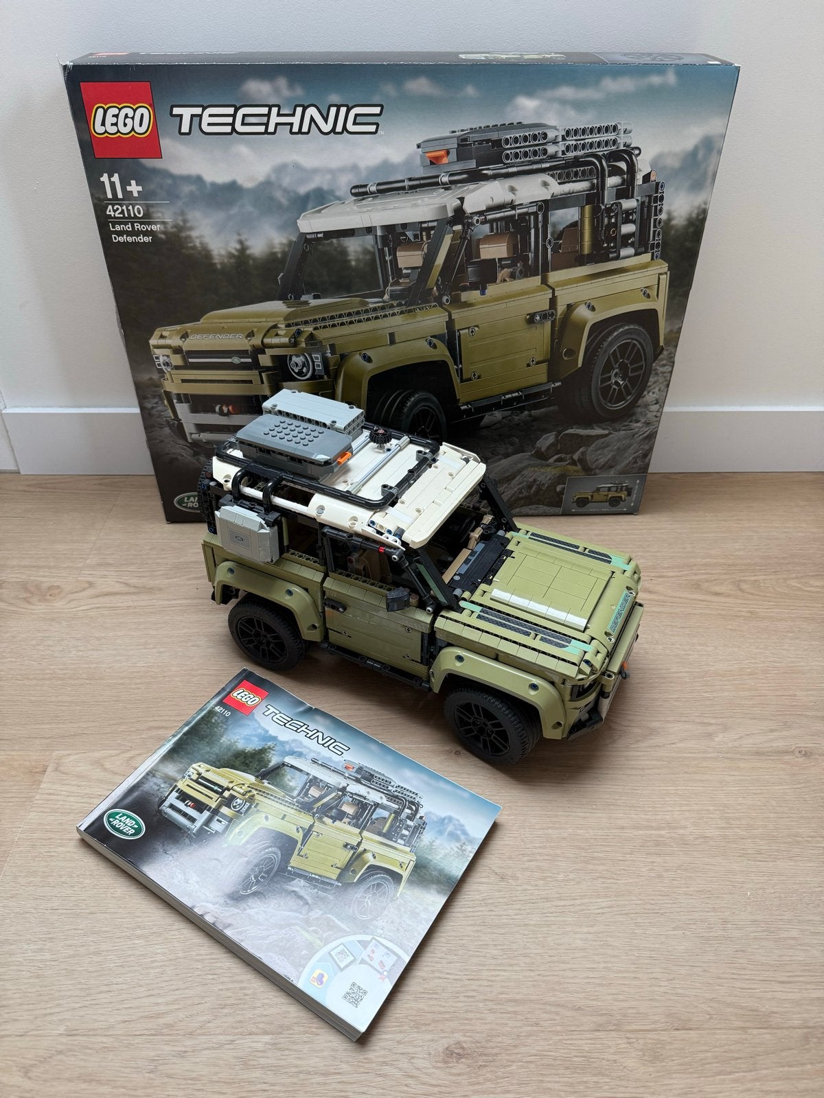 Lego Technic Land Rover Defender 42110, Ophalen, Lego, Zo goed als nieuw, Complete set