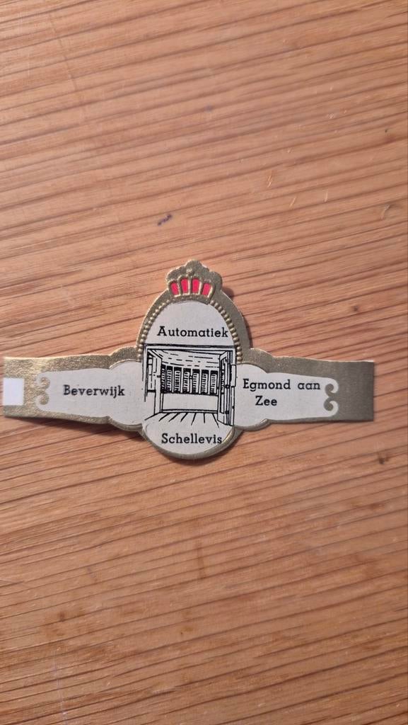 Sigarenbanden Beverwijk/Egmond, Ophalen, Zo goed als nieuw, Sigarenbandjes