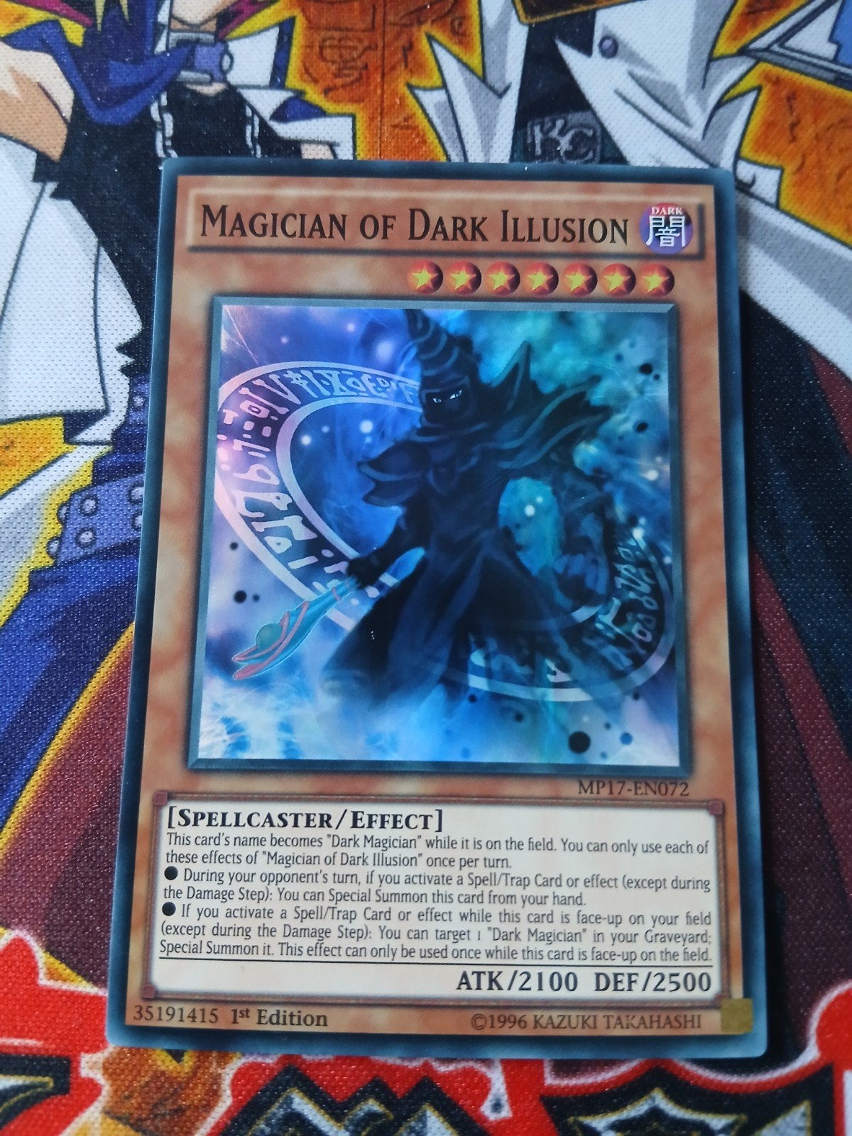 Magician of Dark Illusion - Super Rare MP17 - Yu-Gi-Oh, Hobby en Vrije tijd, Verzamelkaartspellen | Yu-gi-Oh!, Ophalen of Verzenden