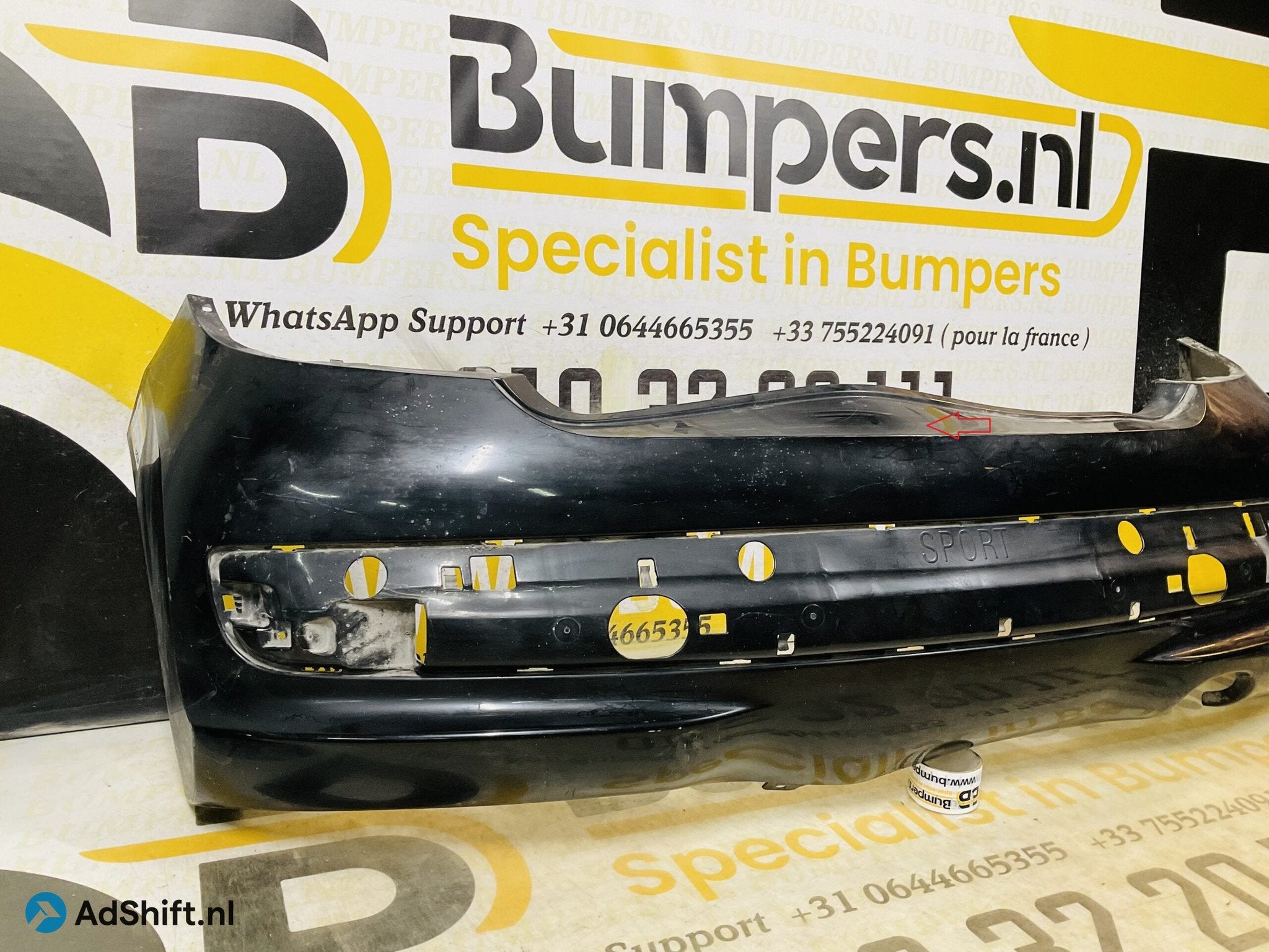 Bumper Peugeot 207 9654549377 Achterbumper 2-H3-10630T, Auto-onderdelen, Bumper