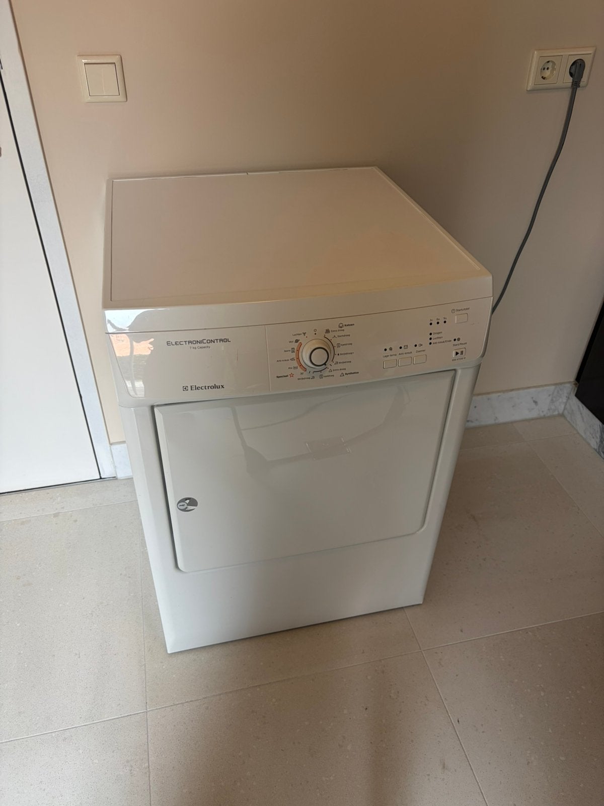 Recent defecte wasdroger Electrolux, Witgoed en Apparatuur, Wasdrogers, Ophalen, 6 tot 8 kg, Luchtafvoer, Niet werkend