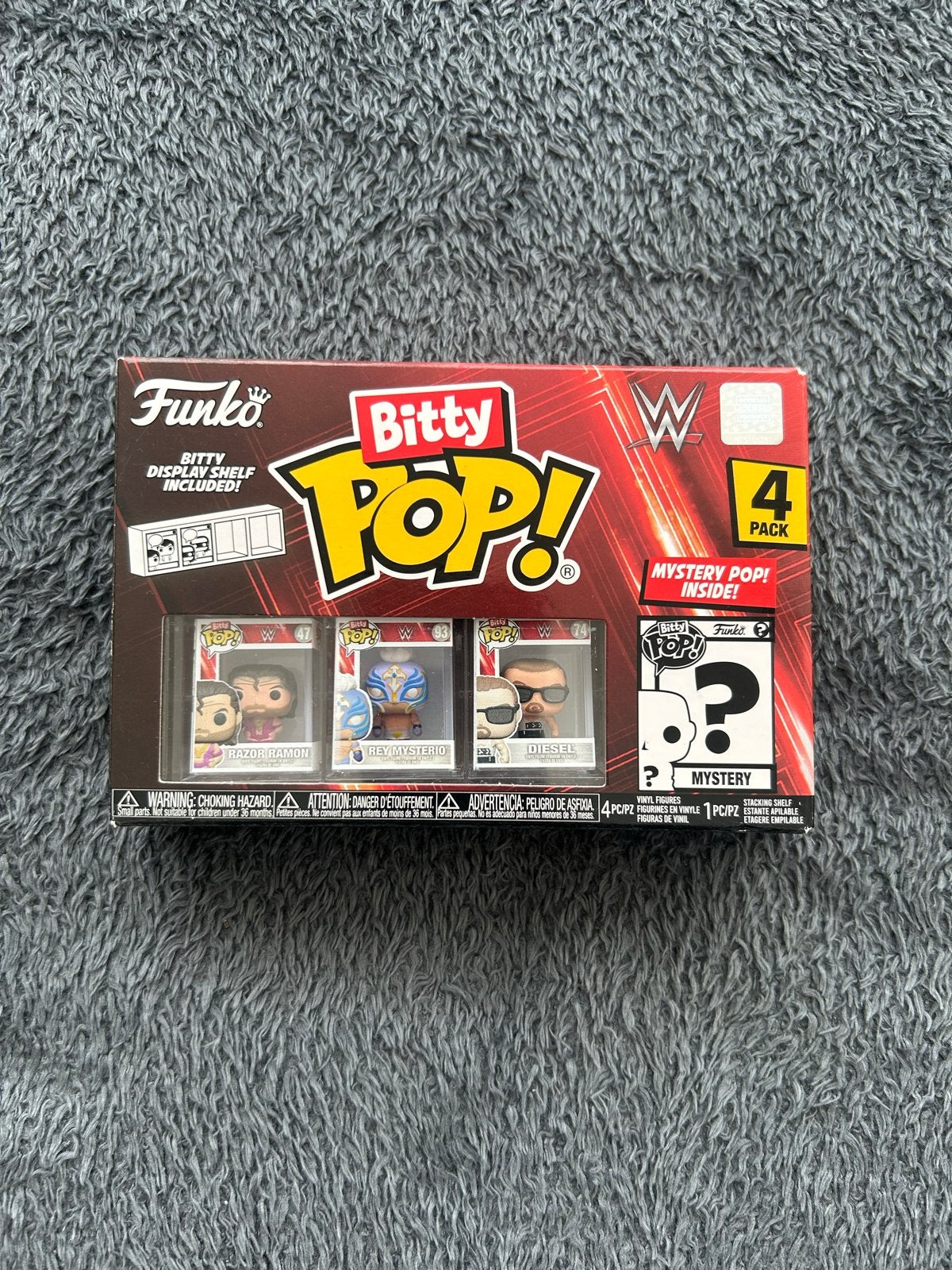 Funko Bitty Pop! WWE 4-pack met Mystery Pop!, Ophalen of Verzenden, Nieuw