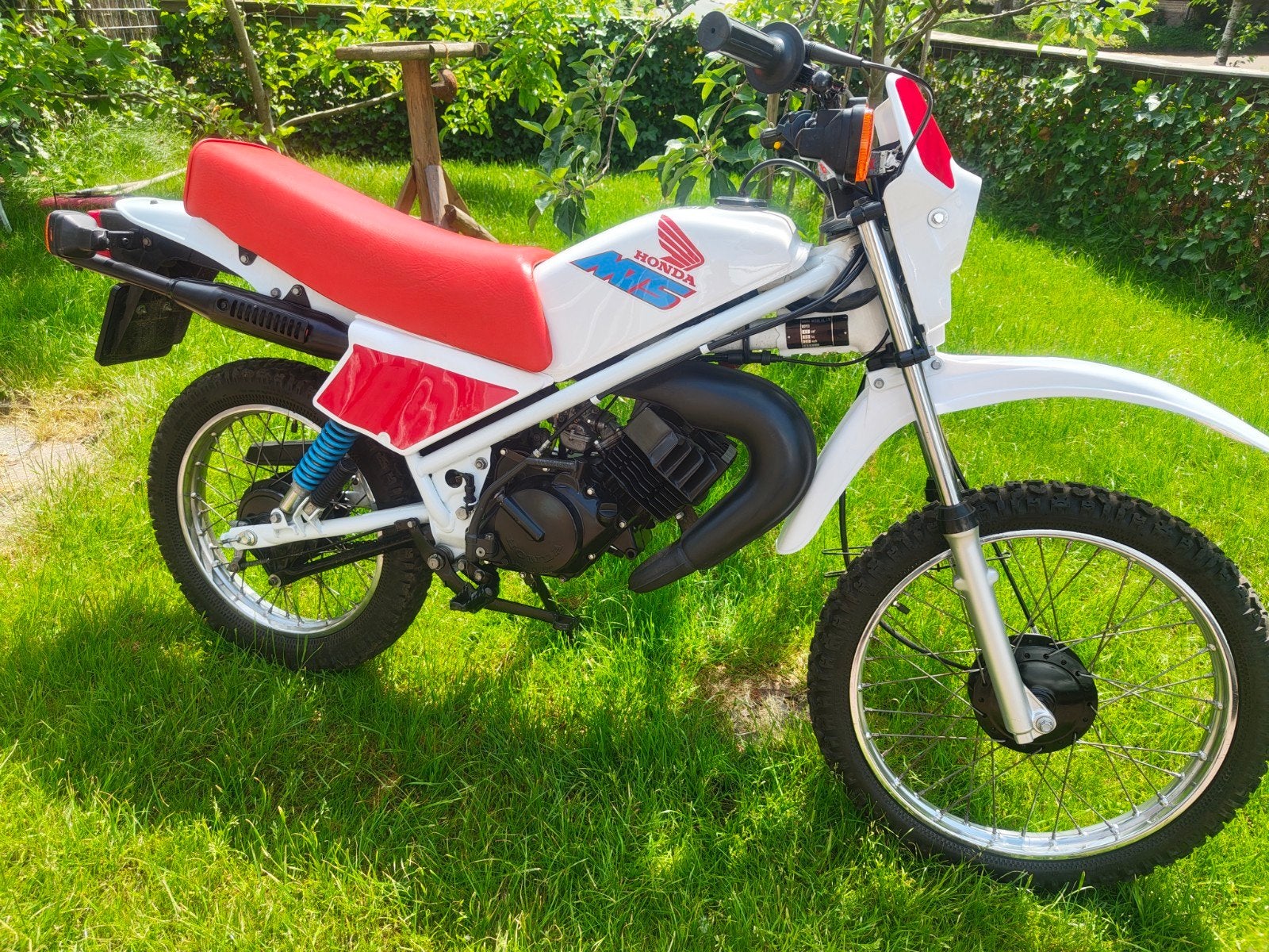 Unieke Honda MT 5 in nieuwstaat, Maximaal 45 km/u, Zo goed als nieuw, 49 cc, Ophalen of Verzenden