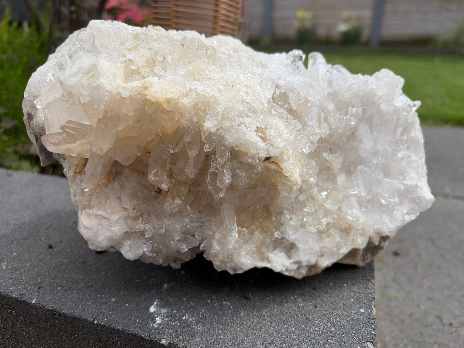Grote Kwarts Mineraal Klomp - 5.170 kg, Ophalen of Verzenden, Mineraal