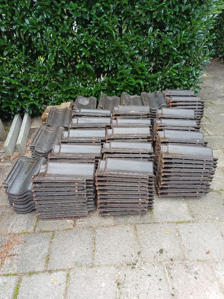Röben dakpannen Idunahall., Ophalen, Gebruikt, 15 m² of meer, Dakpannen