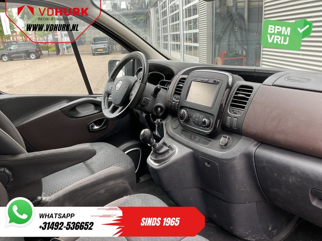 Fiat Talento 1.6 MJ 145 pk Climate/ 270GrDeuren/ Navi/ Cruis, Voorwielaandrijving, 145 pk, Stof, Euro 6