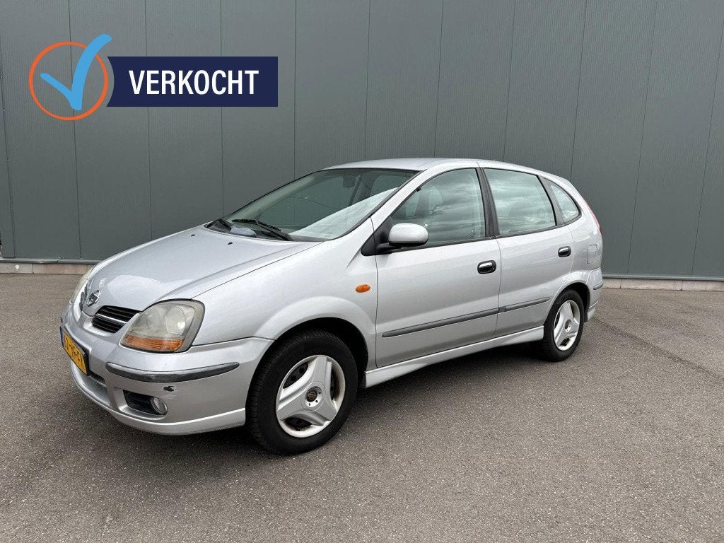 Nissan Almera Tino 2.0 CVT Luxury AUTOMAAT | AIRCO !, Auto's, Nissan, Automaat, 1998 cc, 136 pk, 1250 kg