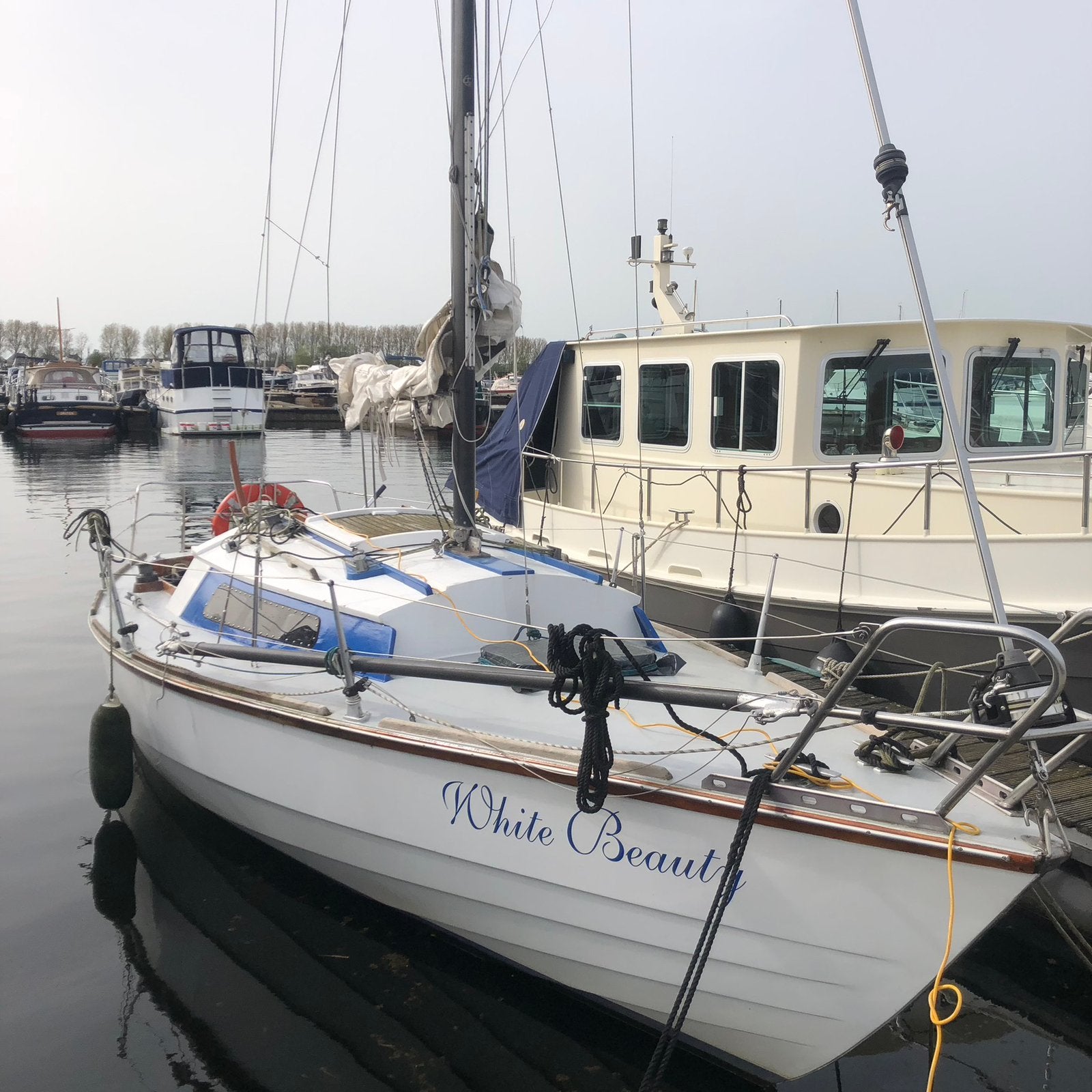 Zeilboot Waarschip 725 "White Beauty", Ophalen, Gebruikt, Waarschip, Diesel