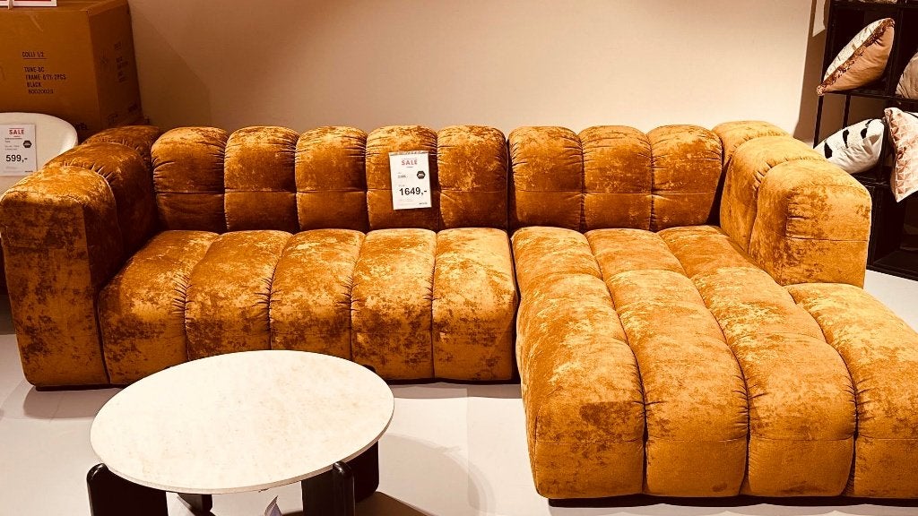 Montel Totzi hoekbank, Ophalen, 250 tot 300 cm, Hoekbank, Nieuw