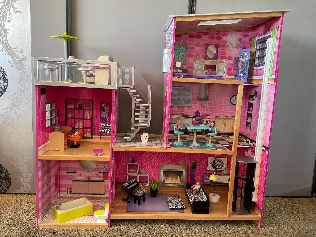 Poppenhuis, Ophalen, Gebruikt, Poppenhuis