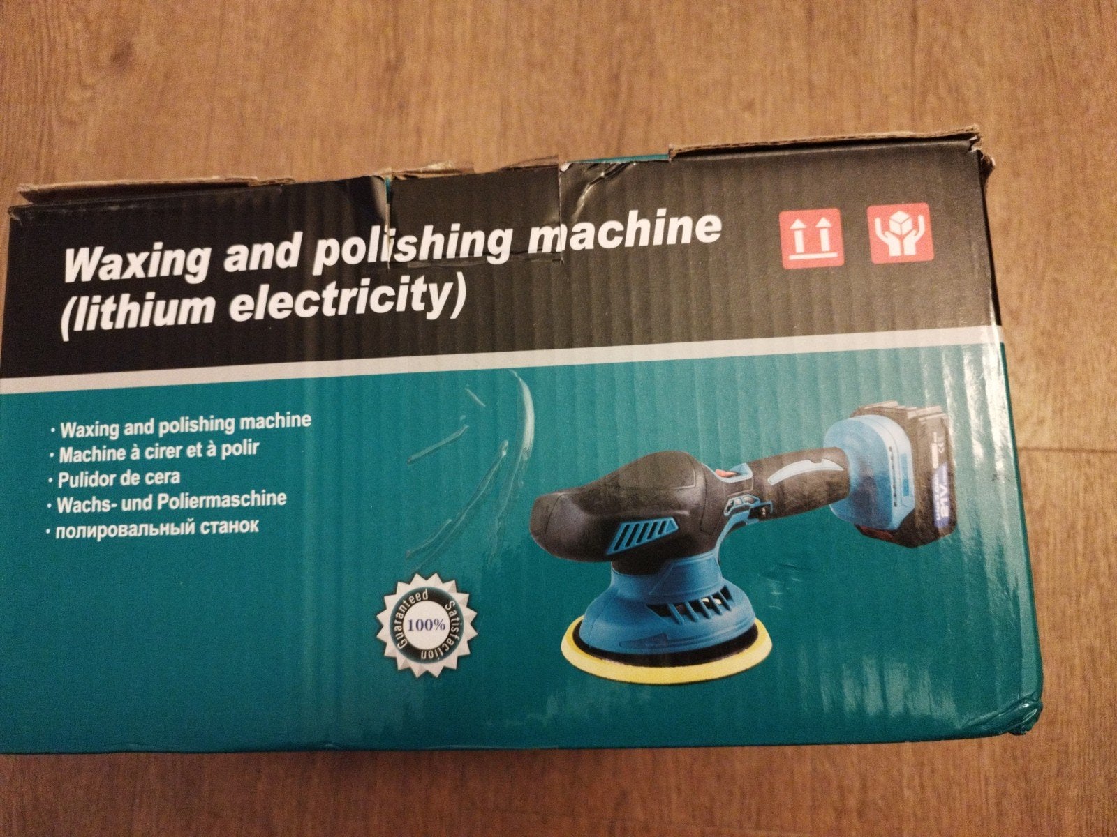 Polijstmachine 21V Lithium 3.0Ah - Draadloos en Krachtig, Ophalen of Verzenden, Nieuw, Minder dan 600 watt, Overige typen