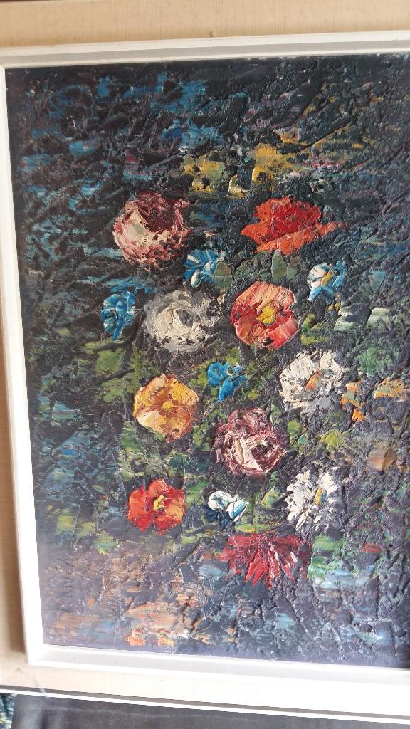 Stilleven met bloemen, Ophalen