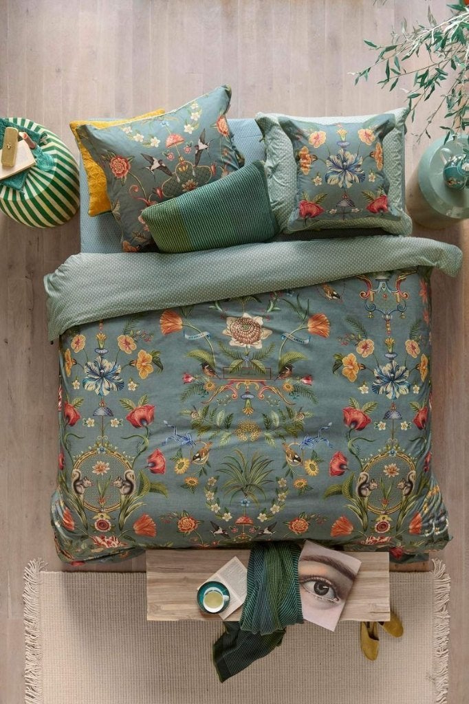 dekbedovertrek Botanico Verde van Pip Studio 240x220 -50%, Huis en Inrichting, Slaapkamer | Beddengoed, Pip Studio, Dekbedovertrek