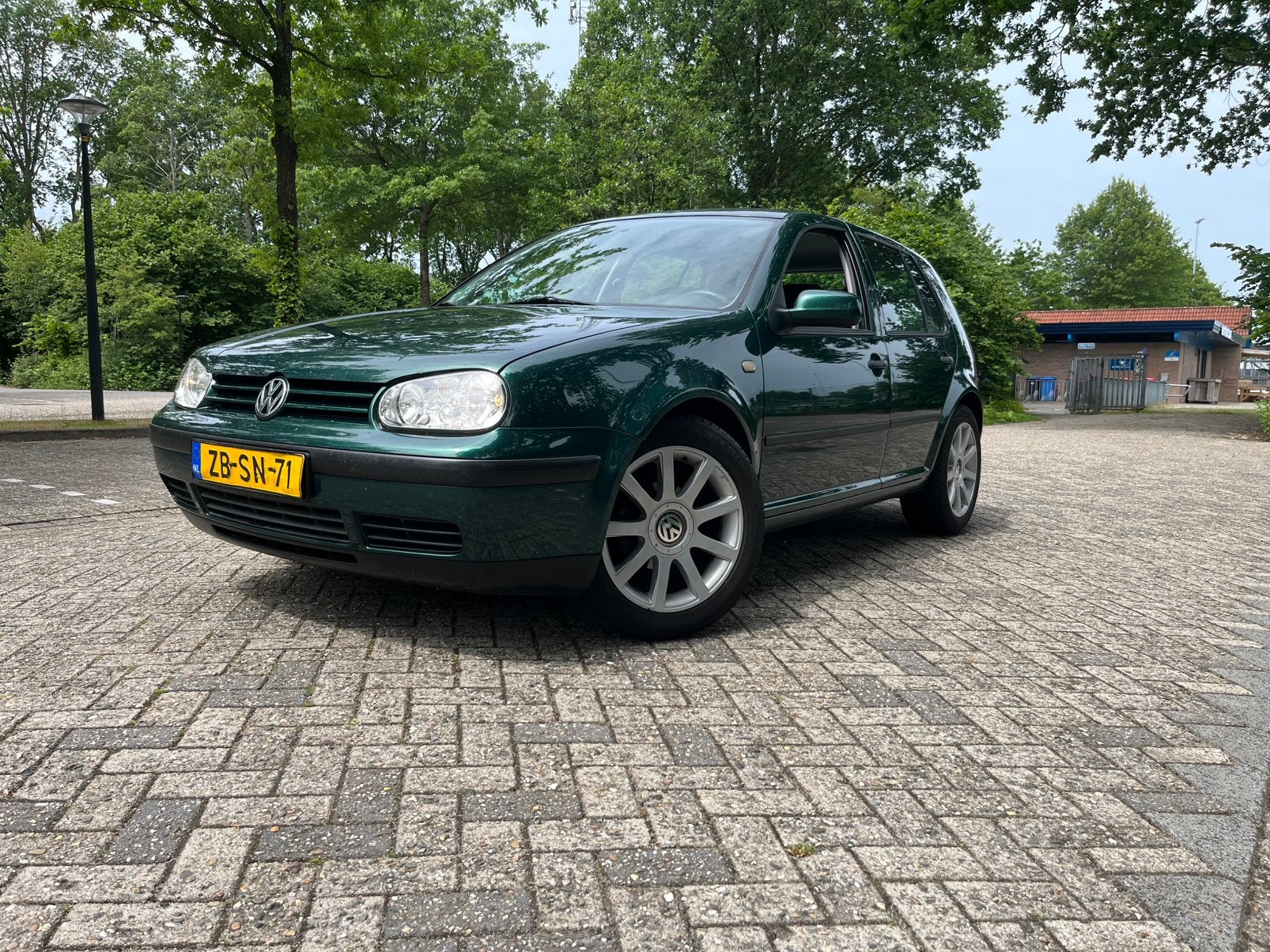 Volkswagen Golf 1.4 55KW 1999 Groen, Auto's, Voorwielaandrijving, 15 km/l, 74 pk, 4 cilinders