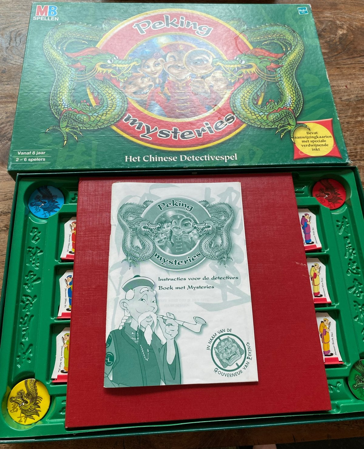 Peking Mysteries - Het Chinese Detectivespel (Nieuwstaat), Drie of vier spelers, Ophalen of Verzenden, Zo goed als nieuw