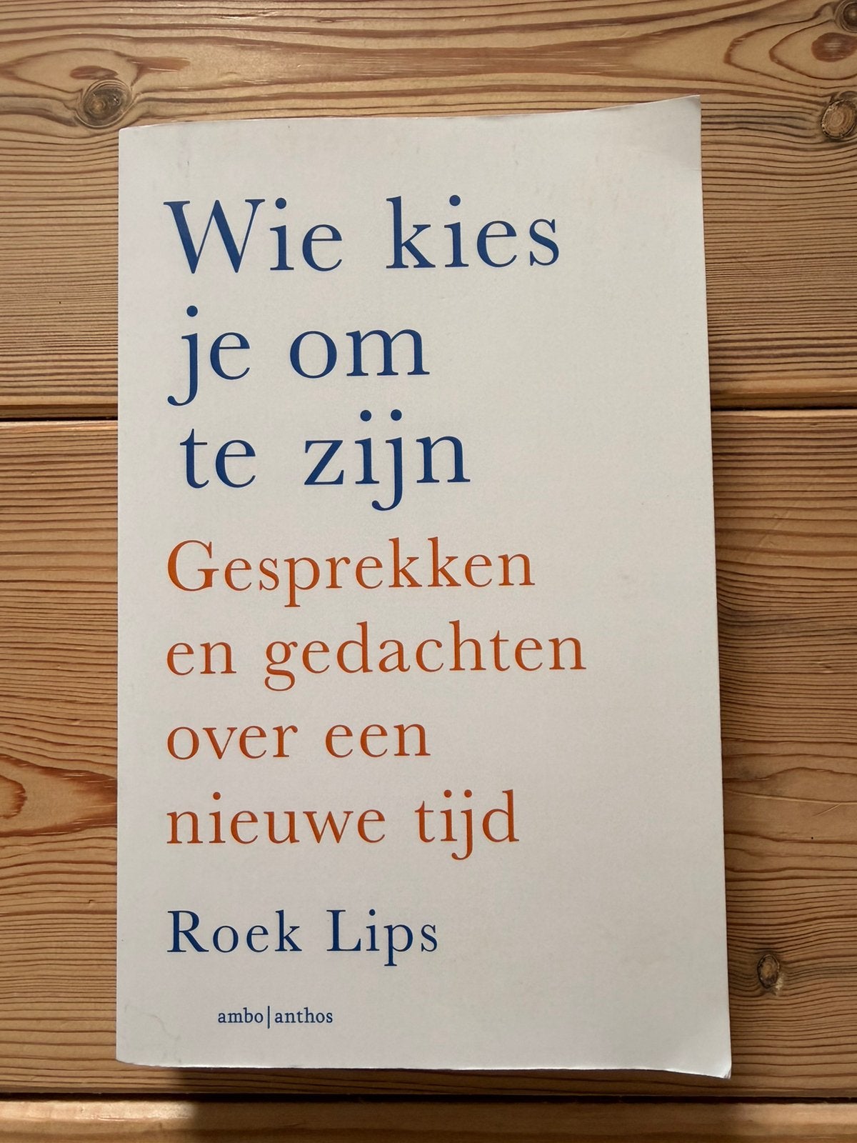 Wie kies je om te zijn - Roek Lips (Gesprekken). Als nieuw., Boeken, Ophalen of Verzenden, Zo goed als nieuw, Roek Lips