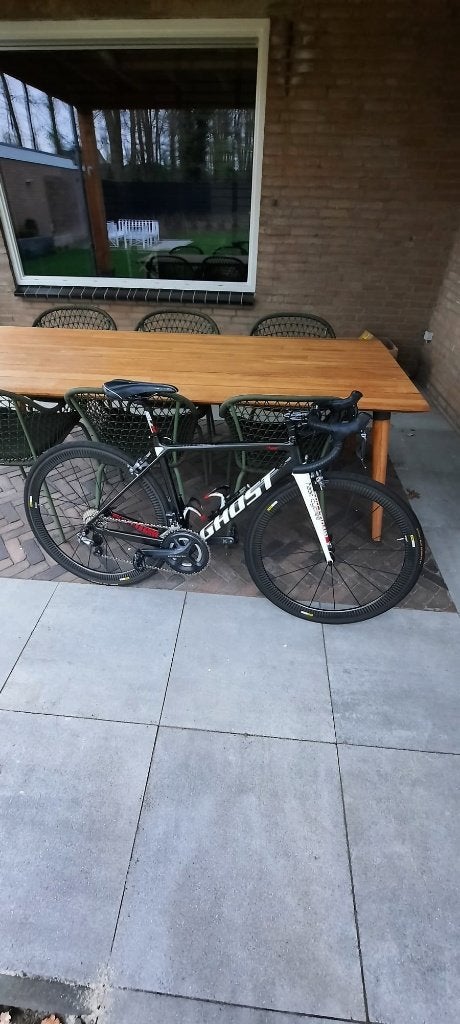 Ghost Nivolet, Maat S, Carbon Velgen, 28 inch, Gebruikt, Velgrem, 47 tot 50 cm