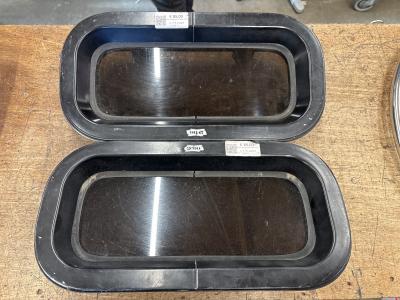 Poort klappend Gebo 375x175 Zwart, Watersport en Boten, Bootonderdelen, Gebruikt