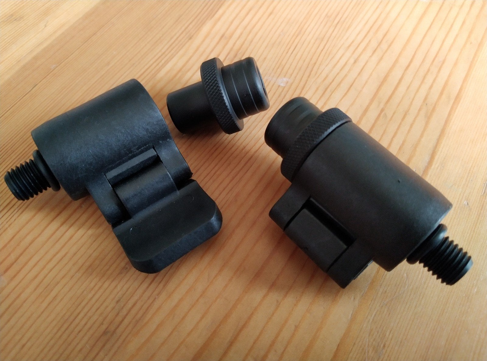 Hengelsport schroefdraad snelspanners klemmen hengelsteun., Ophalen of Verzenden, Nieuw