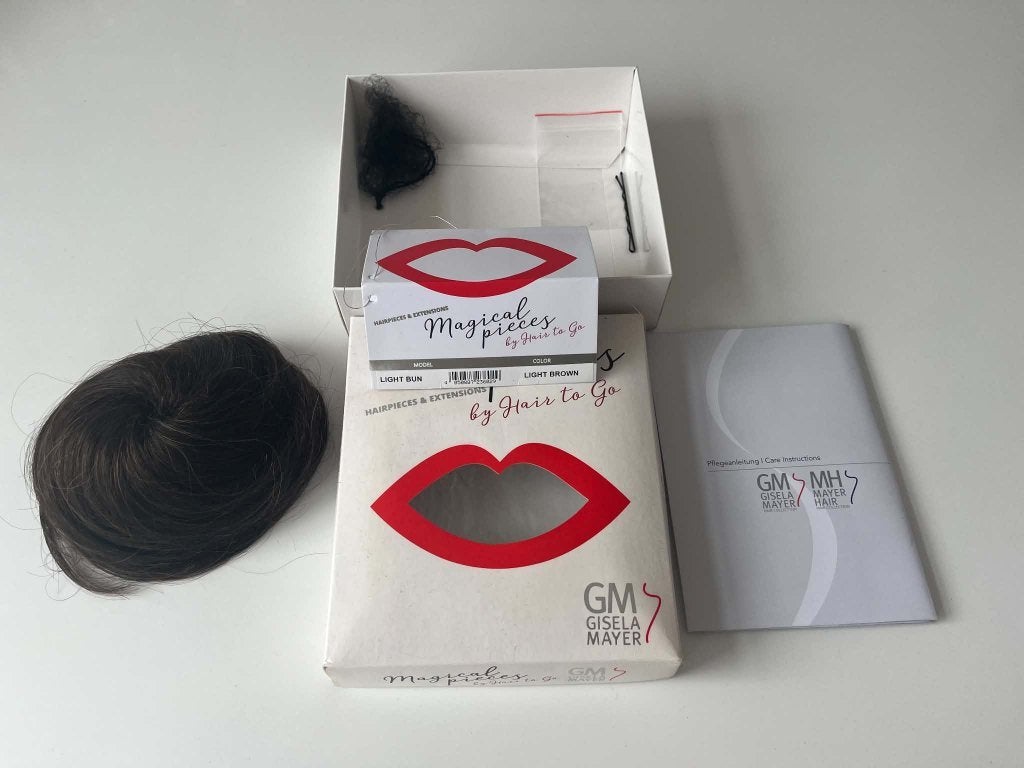 GM Gisela Mayer Knot echt haar, Ophalen of Verzenden, Nieuw, Pruik of Haarverlenging