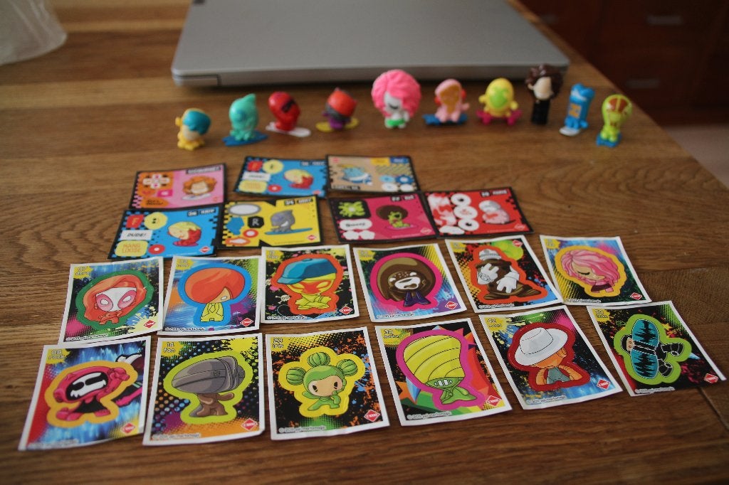 10 figuren Gogo's Crazy Bonas C1000, Verzamelen, Ophalen of Verzenden, Zo goed als nieuw