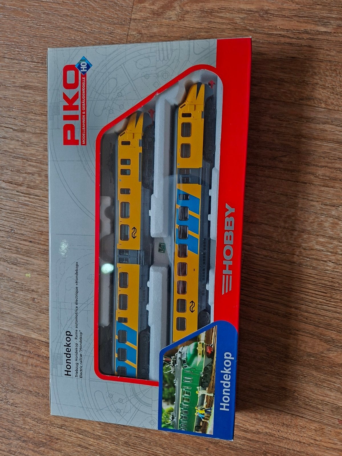 Piko Hondekop 57522 Digitaal met analoog zegel, Gelijkstroom, Analoog, Gebruikt, Treinset