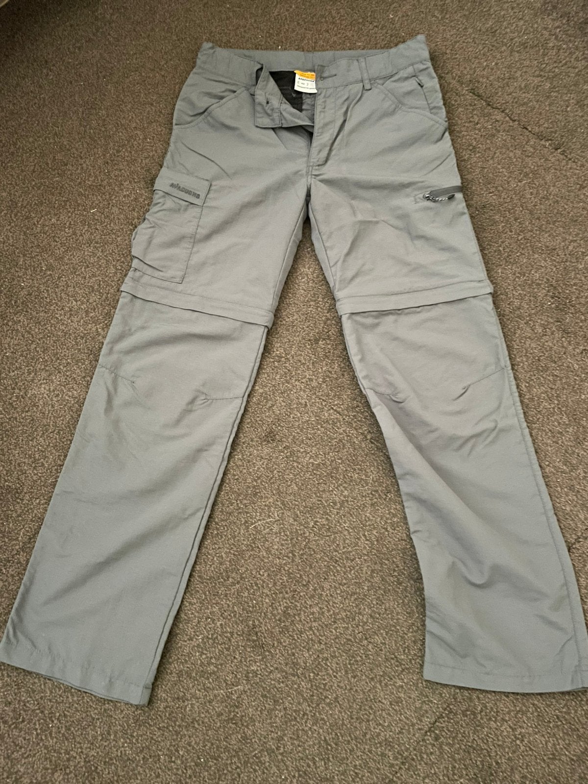 Grijze afrits broek maat 152, Ophalen of Verzenden, Zo goed als nieuw, Jongen, Broek