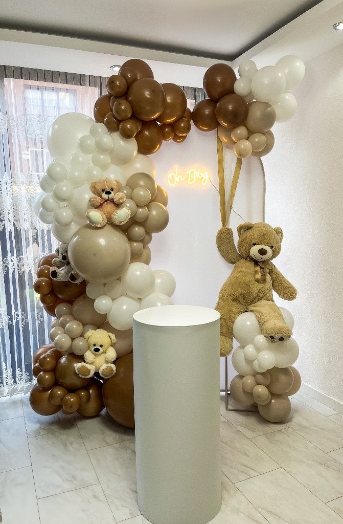 Gender reveal en Babyshower decoratie / Ballonnen Backdrop, Ophalen, Nieuw, Geboorte of Huwelijk