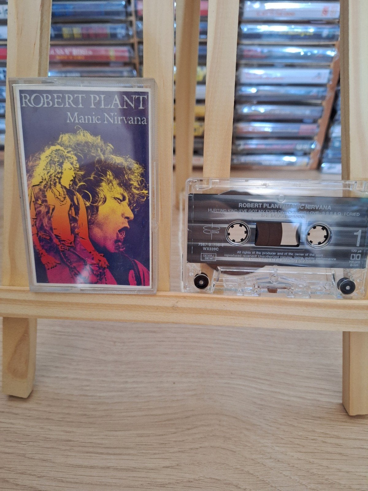 Robert Plant - Manic Nirvana (Cassette), Gebruikt, 1 bandje, Ophalen of Verzenden, Origineel