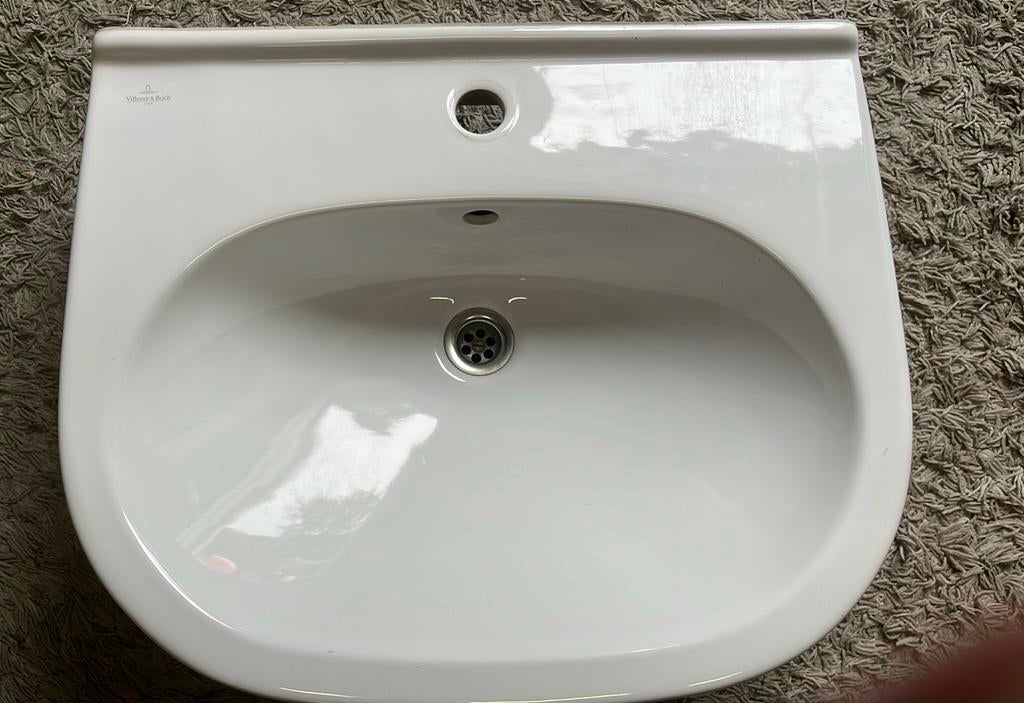 Zgan wastafel Villeroy & Boch, Ophalen of Verzenden, Zo goed als nieuw, Wastafel