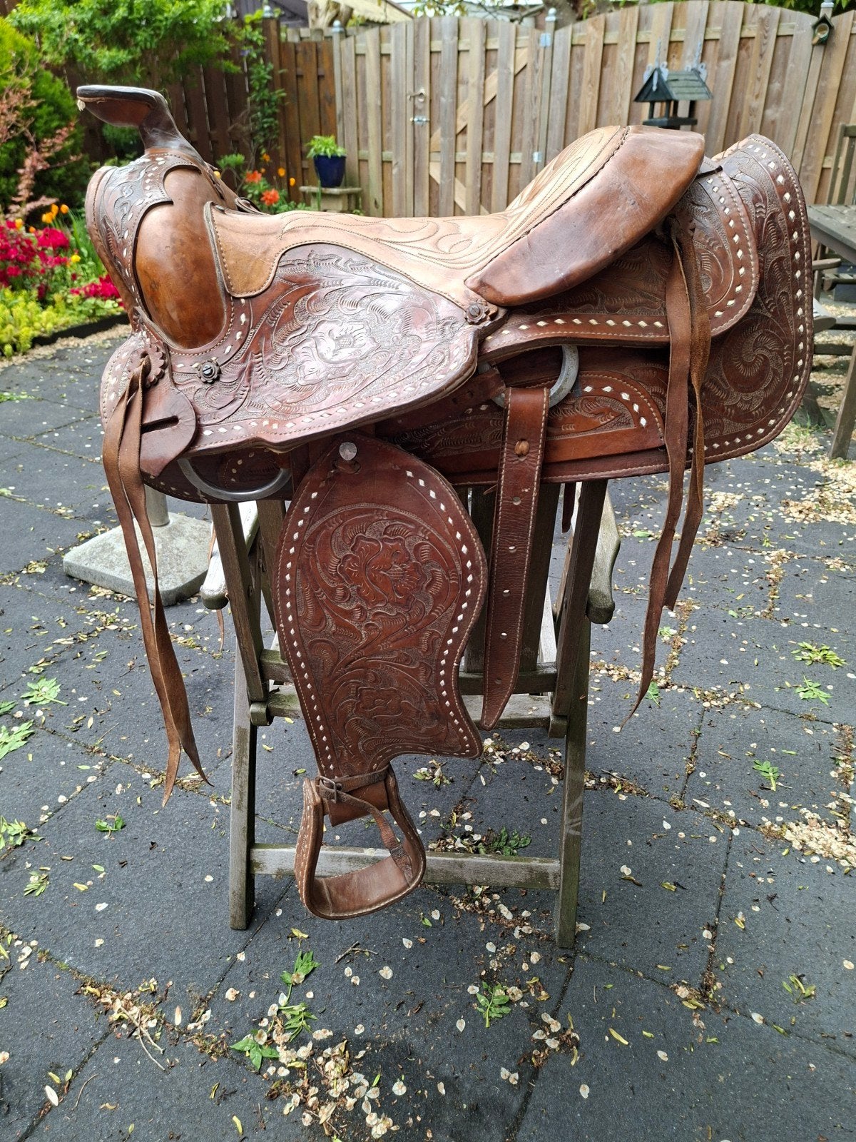 Western zadel. In prijs verlaagd!!, Ophalen, Gebruikt, Western