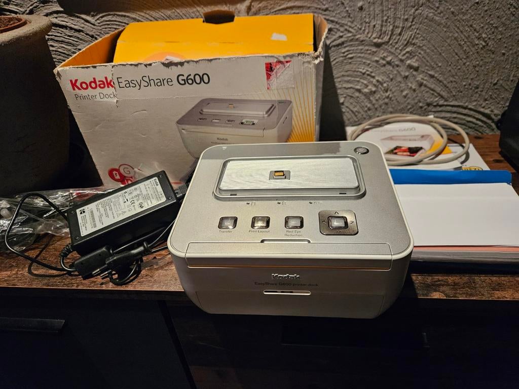 Kodak EasyShare G600 Printer Dock - Fotoprinter, Gebruikt, Fotoprinter, PictBridge, Kleur printen