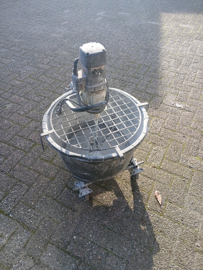 Dwangmenger/ mortelmenger, Ophalen, Gebruikt