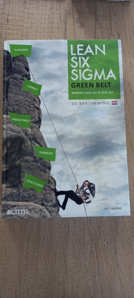 Lean Six Sigma green belt, Boeken, H.C Theisens, Zo goed als nieuw, Beta, HBO