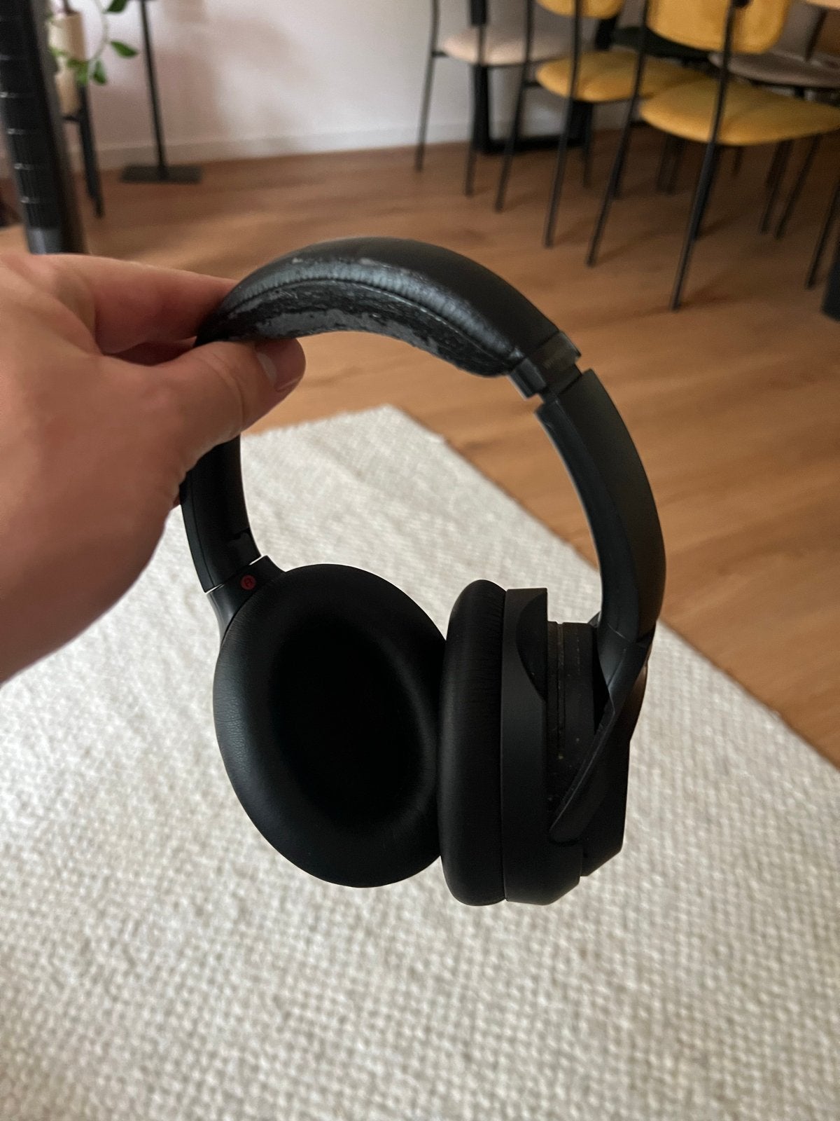 Sony WH-1000XM3 Noise Cancelling Koptelefoon Zwart (Defect), Audio, Tv en Foto, Koptelefoons, Gebruikt, Bluetooth, Ophalen of Verzenden