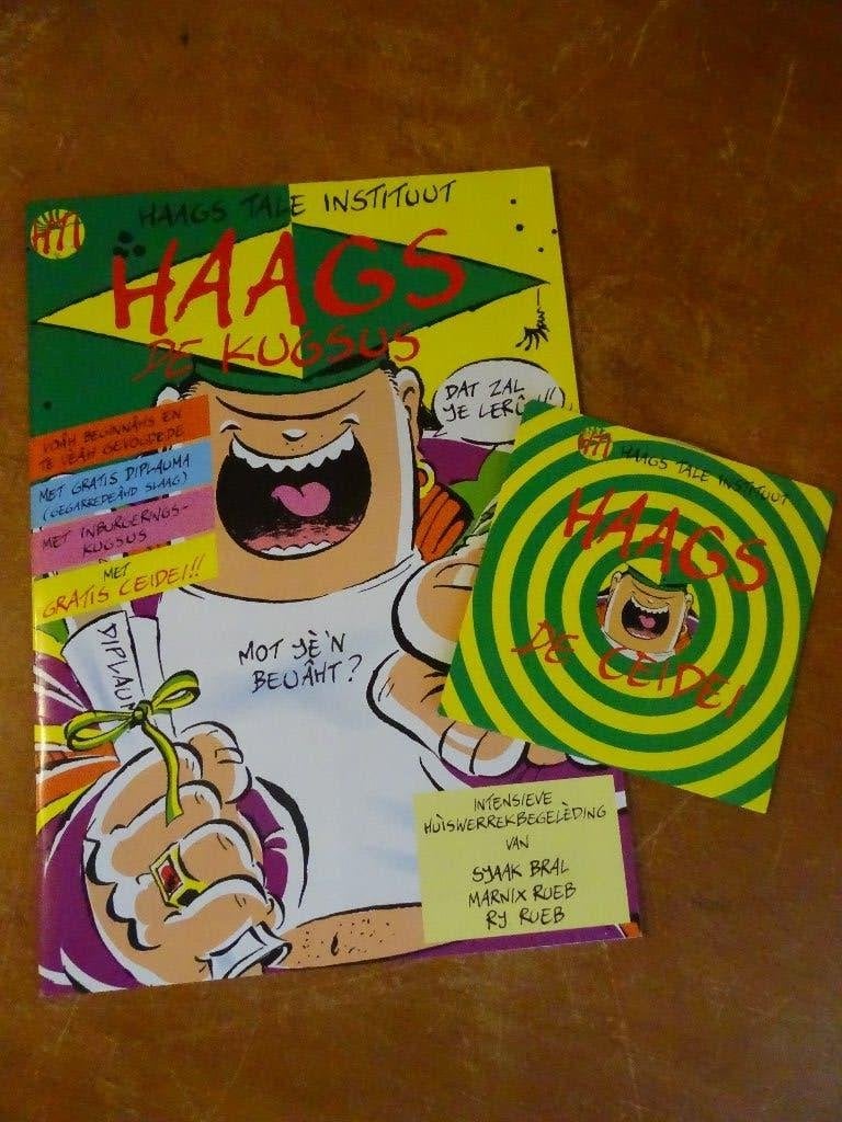 Haagse Harry de cursus met cd, leuk om haags te leren, Eén stripboek, Ophalen, Zo goed als nieuw
