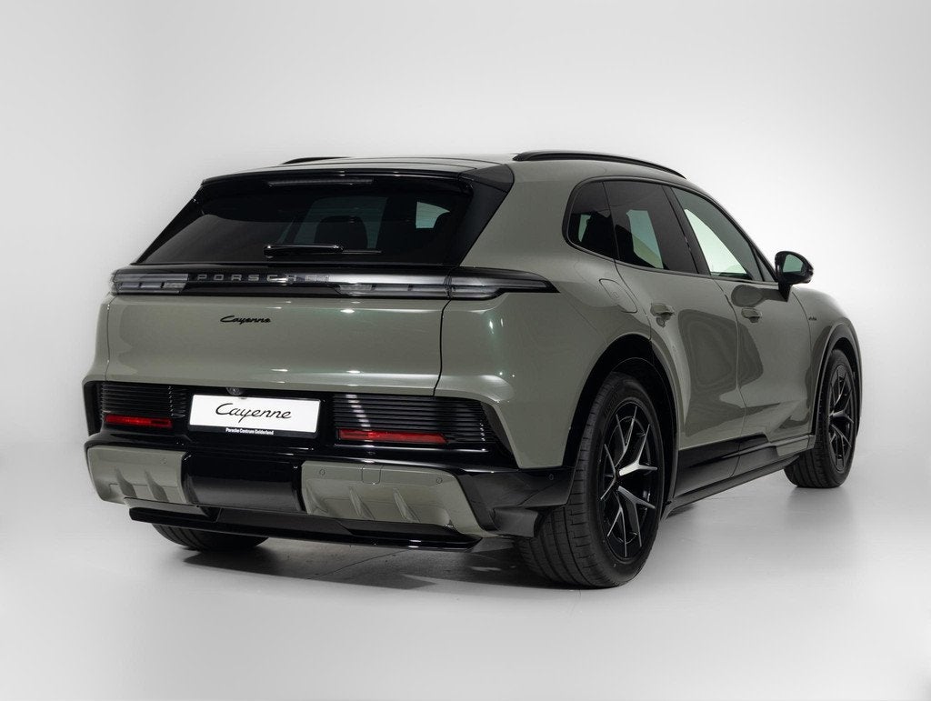 Porsche Cayenne Electric, Auto's, Zwart, Met garantie (alle), 113 kWh, Leder