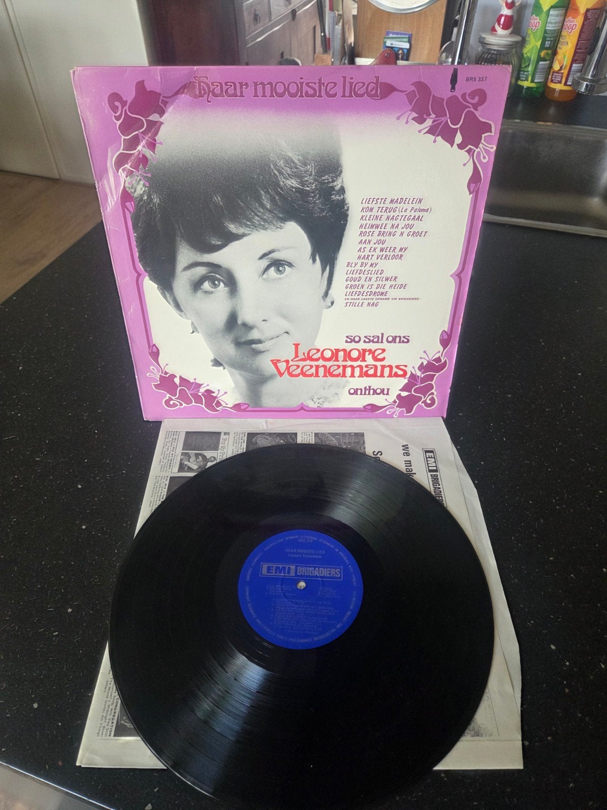 Leonore Veenemans - Haar Mooiste Lied Vinyl LP, Ophalen of Verzenden, Gebruikt, 12 inch