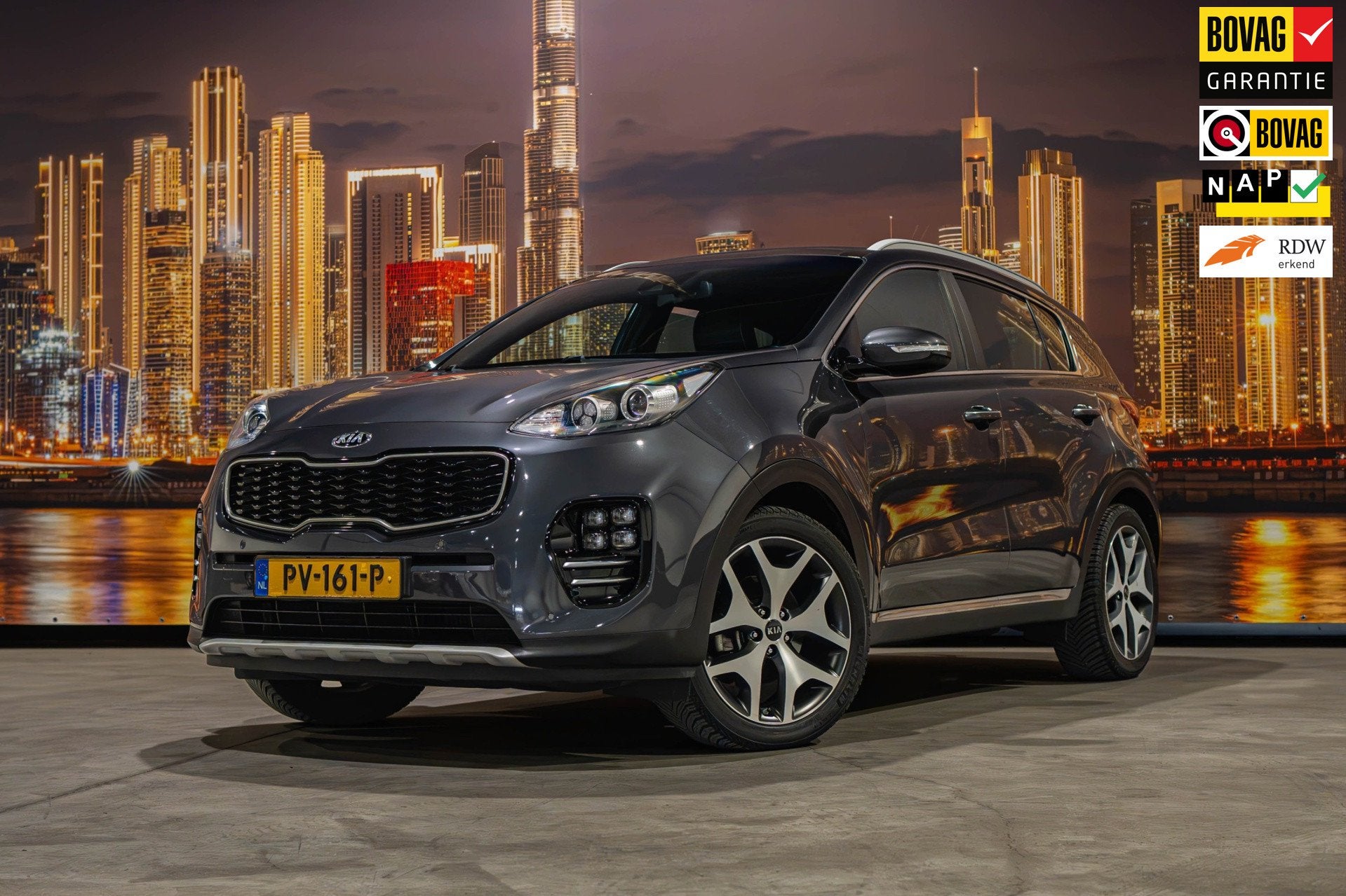 Kia Sportage 1.6 T-GDI GT-Line, Auto's, Voorwielaandrijving, 4 cilinders, Handgeschakeld, 177 pk