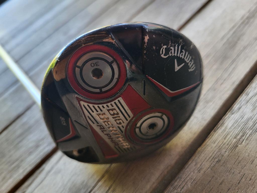 Callaway Big Bertha Alpha 815 Fairway Wood 18, Ophalen, Gebruikt, Club, Callaway