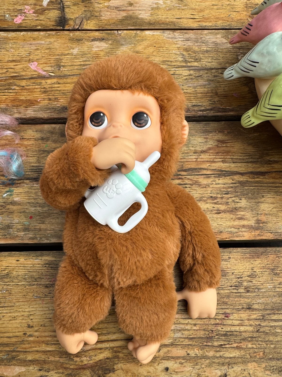 Little Live Pets My Baby Monkey Mango - Interactief Aapje, Ophalen, Zo goed als nieuw, Overige typen, Met geluid