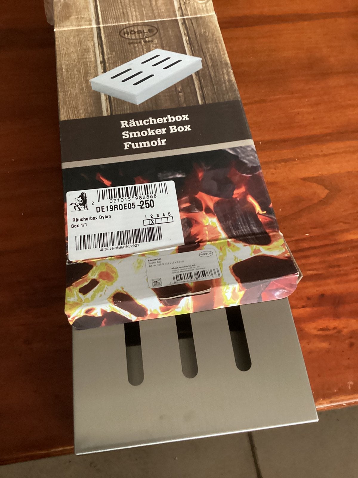Rösle smokerbox, Ophalen of Verzenden, Nieuw