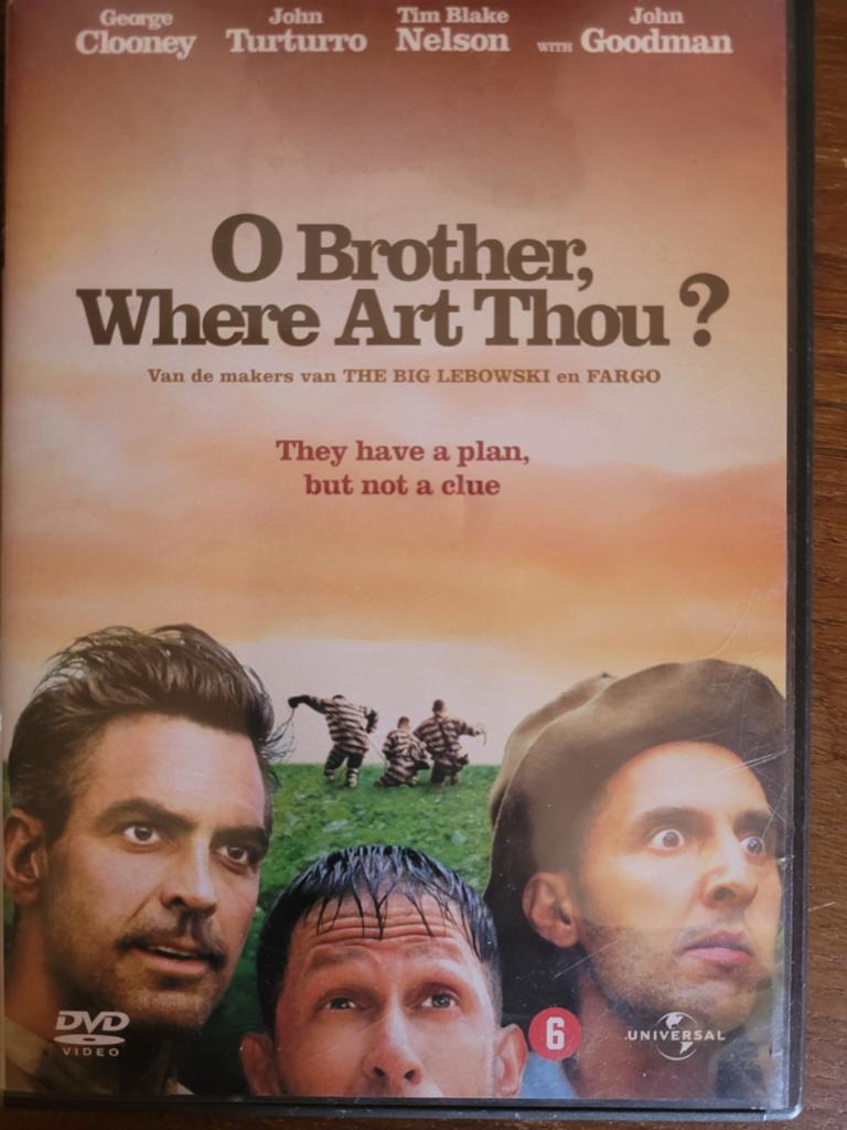 O Brother, Where Art Thou? DVD - Coen Brothers Klassieker, Vanaf 6 jaar, Ophalen of Verzenden, Gebruikt