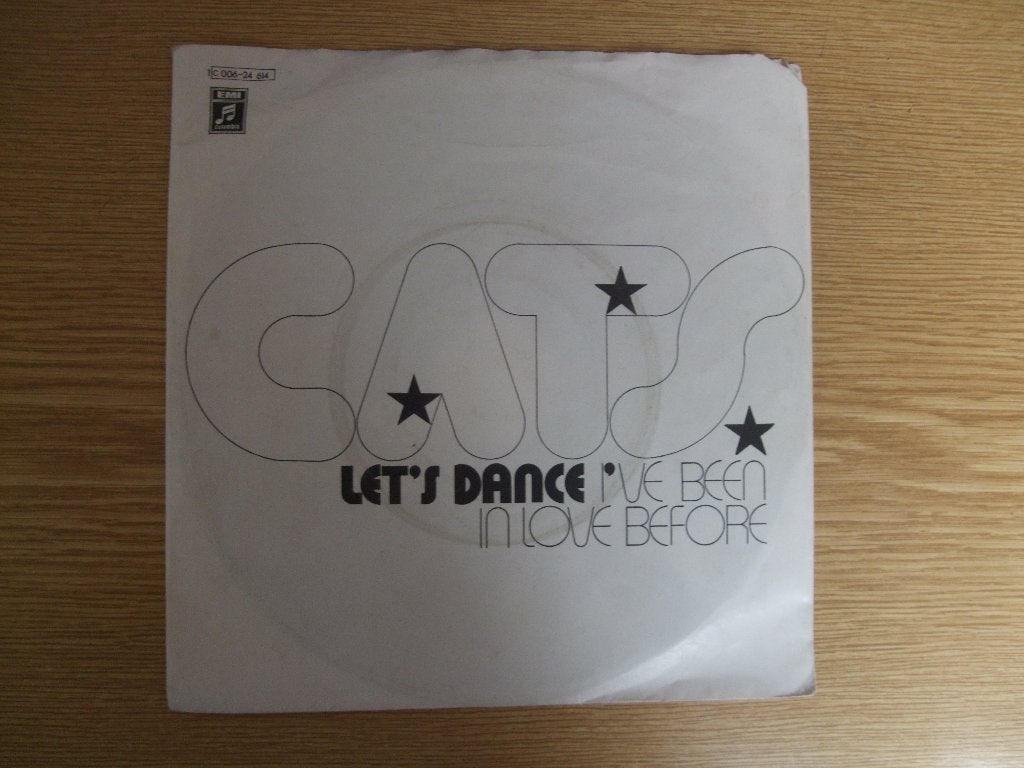 THE CATS    LET'S DANCE / I'VE BEEN IN LOVE BEFORE, Cd's en Dvd's, 7 inch, Ophalen of Verzenden, Zo goed als nieuw, Pop