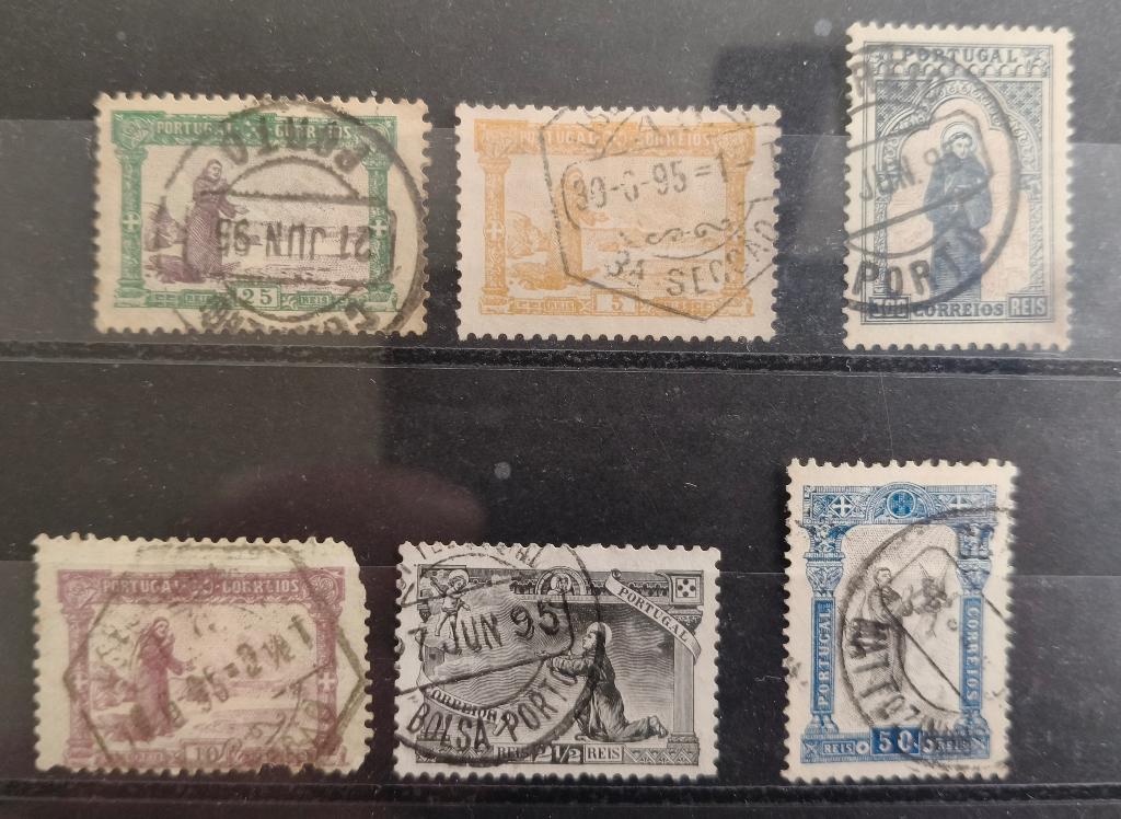 1895 Portugal Antonius van Padua, Postzegels en Munten, Ophalen of Verzenden, Portugal, Gestempeld